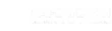 Safe-Decon Logo White