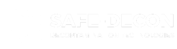 Safe-Decon Logo White